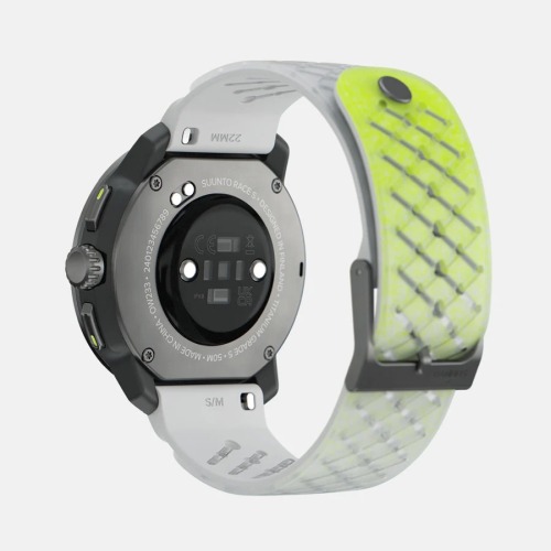 Часы Suunto Race S Titanium Canary, серый с желтым SS051105000 от прозводителя Suunto 
