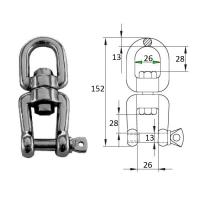 Вертлюг петля-скоба 13мм 2702-0113 от прозводителя CIM