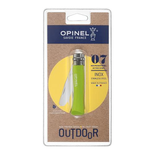 Нож Opinel №7 My First Opinel, зеленый, блистер, 001971 001971 от прозводителя Opinel
