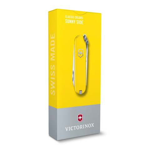 Нож-брелок Victorinox Classic SD Colors, 58 мм, 7 функций, "Sunny Side" 0.6223.8G от прозводителя Victorinox