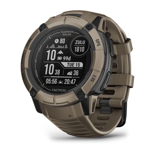 Garmin Instinct 2X Solar Tactical Edition, коричневый 010-02805-02 от прозводителя Garmin