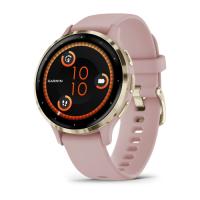 Garmin Venu 3S розовые с золотистым безелем 010-02785-03 от прозводителя Garmin