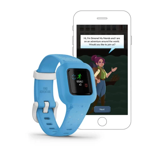 GARMIN VÍVOFIT JR. 3 BLUE STARS, VÍVOFIT JR. 3 010-02441-02 от прозводителя Garmin
