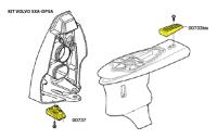 Комплект алюминиевых анодов для Volvo Penta SX KITVOLVOSX/AL от прозводителя Tecnoseal
