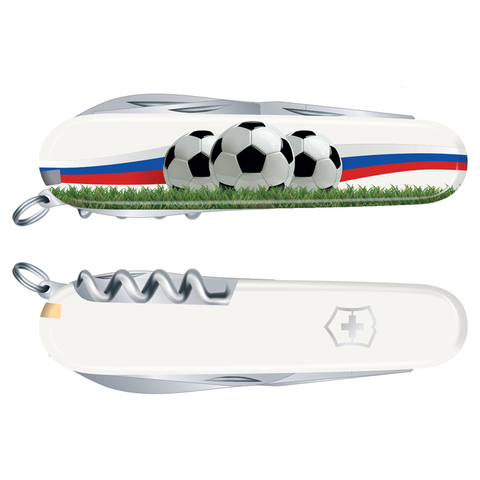 Нож Victorinox Spartan, 91 мм, 12 функций, "Футбольное поле" 1.3603 SOCCER II от прозводителя Victorinox