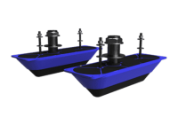 SIMRAD StructureScan 3D Stainless Steel Dual Thru-Hull Transducer 000-13560-001 от прозводителя SIMRAD