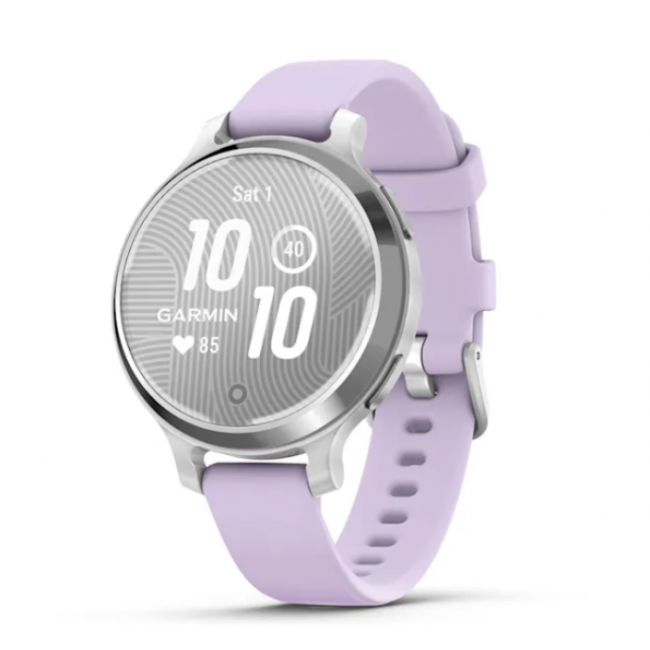 GARMIN  LILY 2 Active Silver with Purple Jasmine Silicone Band 010-02891-01 010-02891-01 от прозводителя Garmin