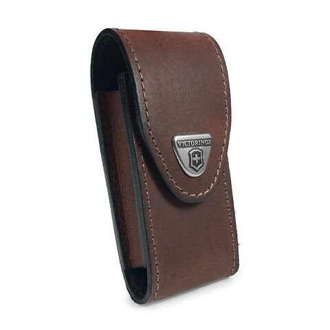 Чехол кожаный Victorinox для ножа 85-91 мм толщиной 5-8 уровней, коричневый 4.0545 от прозводителя Victorinox