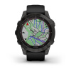 Garmin Fenix 7 - 47 мм SOLAR | SAPPHIRE | Black DLC Titanium with Black Band