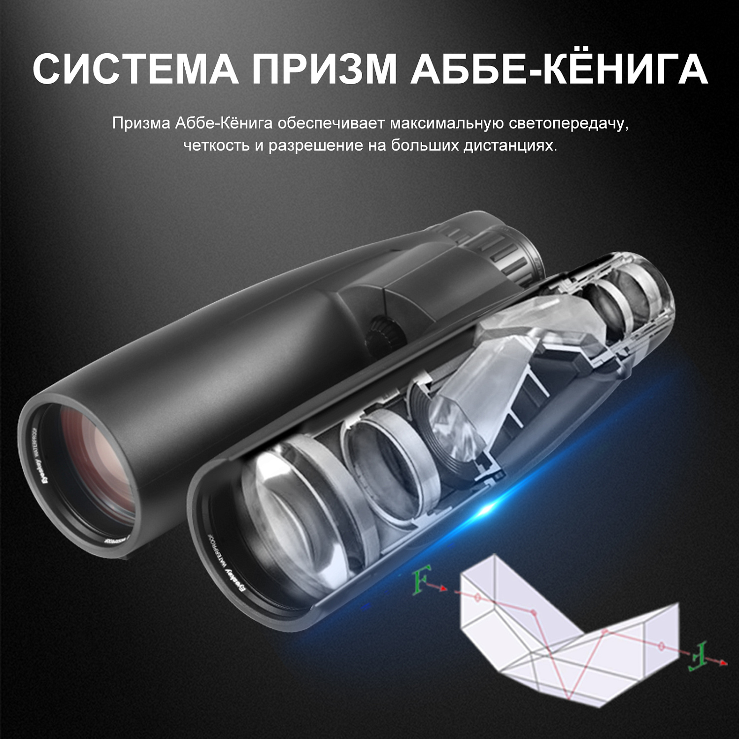 Бинокль Eyeskey SkyPower Flat-Field ED-15x56
