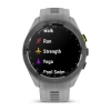 Garmin Approach S70 - 42 мм | Black/Amp Yellow Ceramic Bezel with Powder Grey Silicone Band