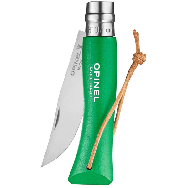 Нож Opinel №7 Trekking нержавеющая сталь, зеленый, 002210 002210 от прозводителя Opinel
