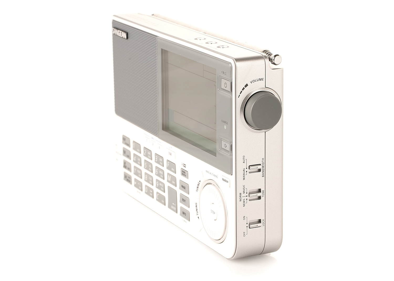 SANGEAN ATS 909X2 Shortwave Radio / white