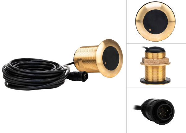 RAYMARINE CPT-S HIGH CHIRP Bronze Thru-Hull Transducer / 12 degree tilt angle E70340 от прозводителя Raymarine