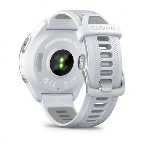 GARMIN FORERUNNER 965, Titanium Bezel with Whitestone Case and Whitestone/Powder Grey Silicone Band 010-02809-81 010-02809-81 от прозводителя Garmin
