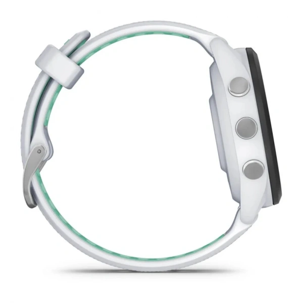 Garmin Forerunner 265s - 42 мм | Black Bezel with Whitestone Case and Whitestone/Neo Tropic Silicone Band