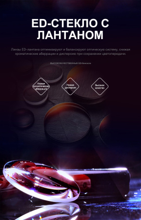 Бинокль Eyeskey SkyPower Flat-Field ED-10x42 серый EyeS-B129GS от прозводителя Eyeskey