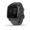 Garmin Venu Sq | Slate Aluminium Bezel with Shadow Grey Case and Silicone Band
