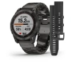 Garmin Fenix 7 - 47 мм SOLAR | SAPPHIRE | Carbon Grey DLC Titanium with Carbon Grey DLC Vented Titanium