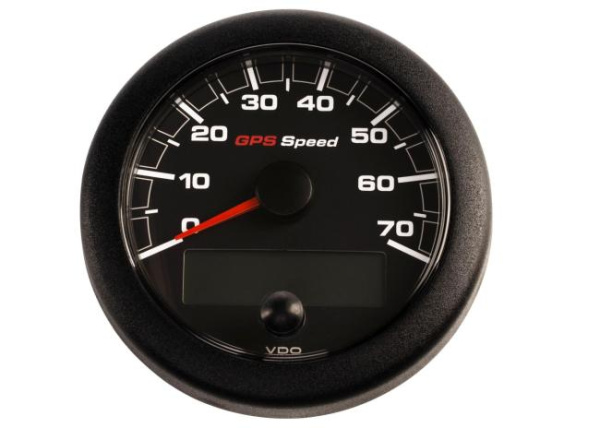 VDO Oceanlink GPS Speed Indicator / 0-70 kn / 85 mm / black A2C1351990001 от прозводителя VDO