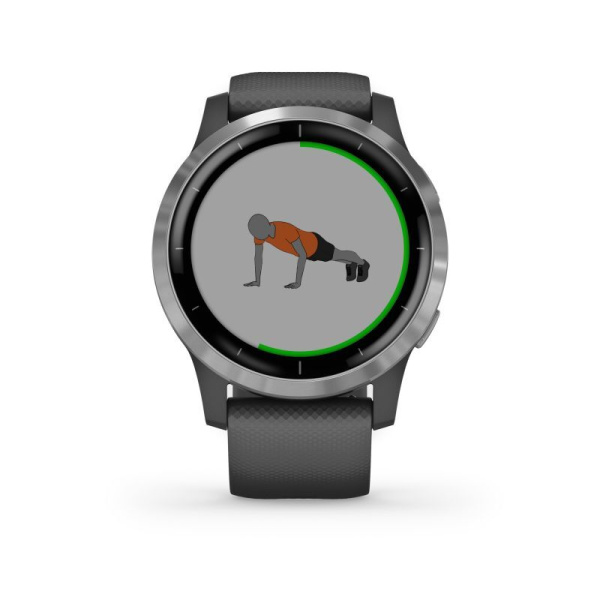 GARMIN VIVOACTIVE 4 SHADOW GRAY/SILVER 010-02174-04 от прозводителя Garmin