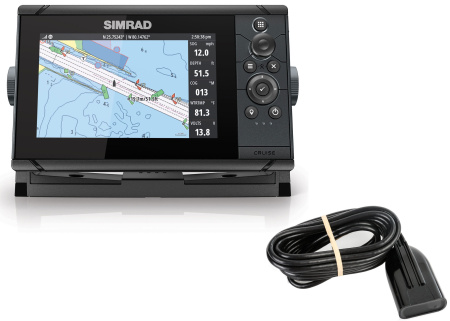 SIMRAD Cruise 7 с датчиком 83/200 kHz