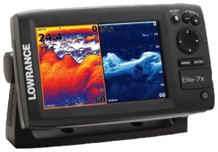 Lowrance Elite-7х (83/200+455/800kHz)