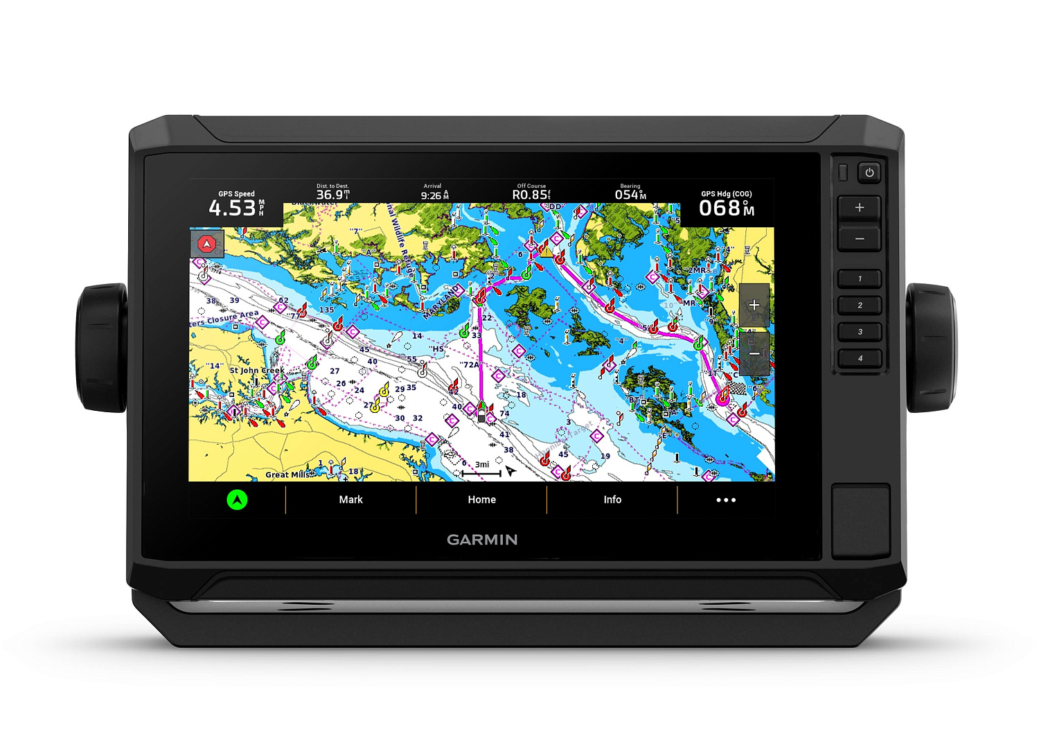 Garmin ECHOMAP UHD2 92sv без датчика