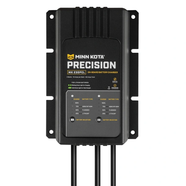 Precision Charger MK 230 PCL - 2 Bank x 15 Amp 1832304 от прозводителя Minn Kota