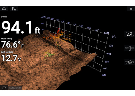 Raymarine AXIOM 16 PRO-RVX 1 кВт, DownVision, SideVision и RealVision 3D