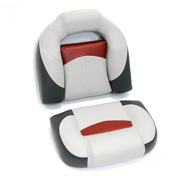 Сиденье мягкое Bass Boat Seat, серо-красное 75132GCR от прозводителя Newstarmarine