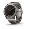 Garmin Fenix 6x - 51 мм Standard | Titanium with vented titanium bracelet