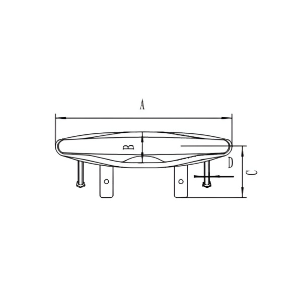 Утка подъемная швартовая SUNFINE 130мм SF30310-1 от прозводителя SUNFINE MARIN